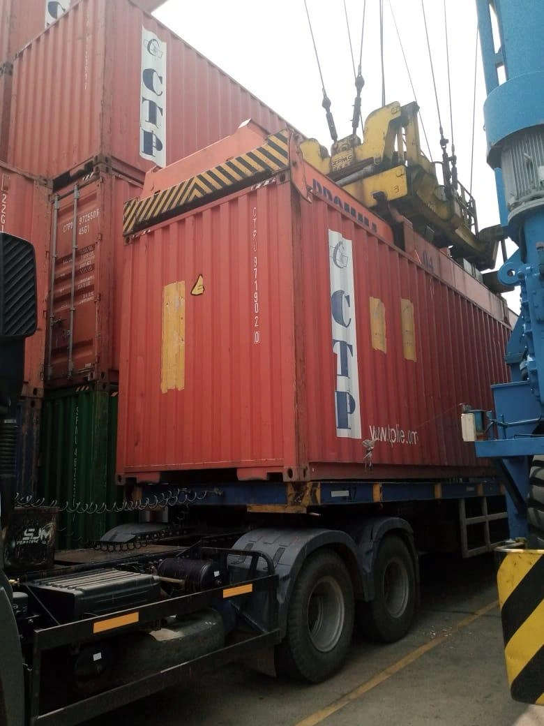 Container loading operation